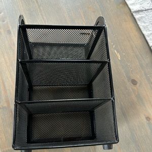 Rubbermaid desk organizer.